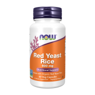 NOW Red Yeast Rice 600 мг 60 растителни капсули