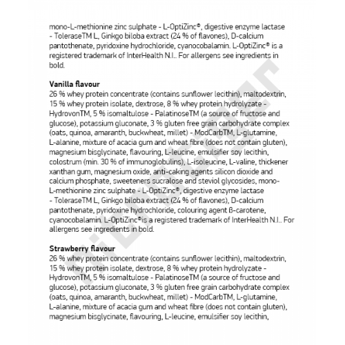 NUTREND After Training Protein 2520 g