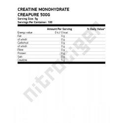 NUTREND Creatine Monohydrate Creapure 500 г