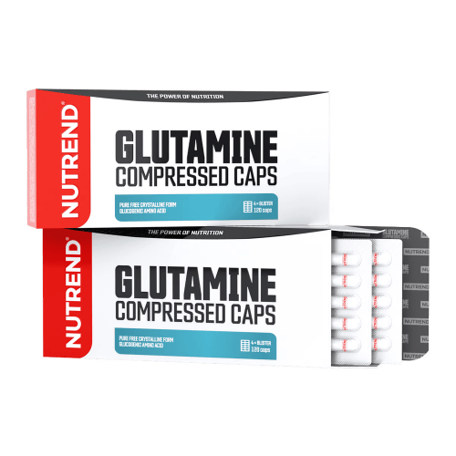 NUTREND Glutamine Compressed Caps 120 капсули