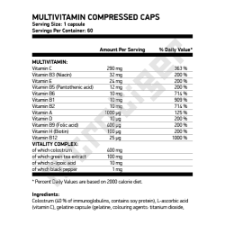 NUTREND Multivitamin Compressed Caps 60 капсули