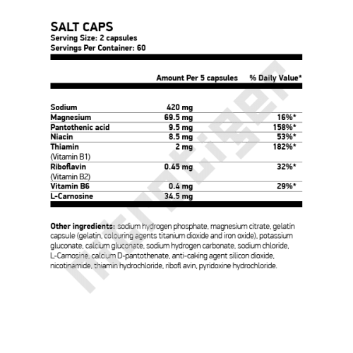 NUTREND Salt Caps 120 капсули