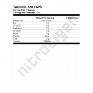 NUTREND Taurine 120 капсули