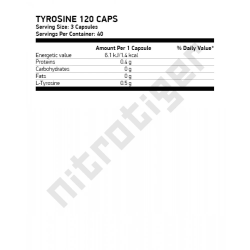 NUTREND TYROSINE 120 капсули