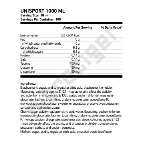 NUTREND Unisport 1000 мл