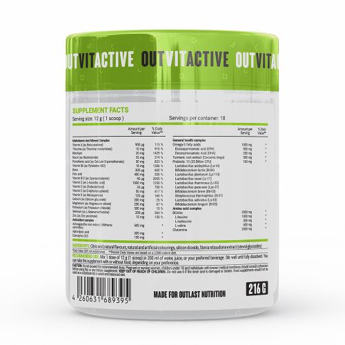 OUTLAST NUTRITION OutVit Active 216 г