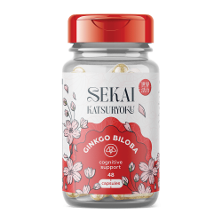 SEKAI KATSURYOKU Ginkgo Biloba 48 капсули 