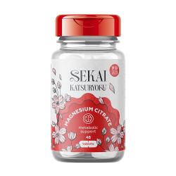 SEKAI KATSURYOKU Magnesium Citrate 48 таблетки