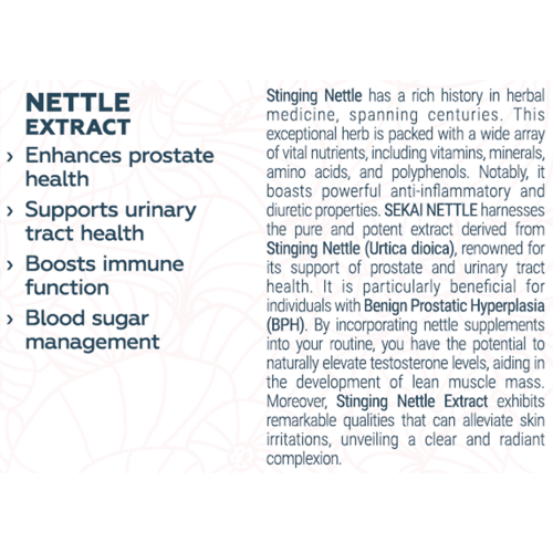 SEKAI KATSURYOKU Nettle 48 капсули