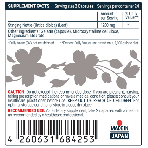 SEKAI KATSURYOKU Nettle 48 капсули