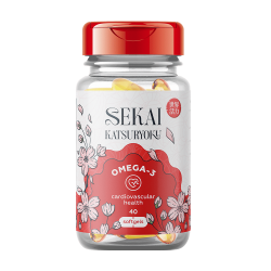 SEKAI KATSURYOKU Omega-3 40 меки капсули 