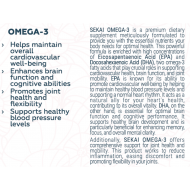 SEKAI KATSURYOKU Omega-3 40 меки капсули 