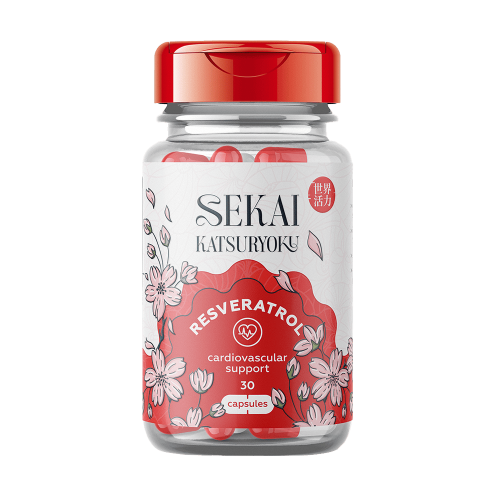 SEKAI KATSURYOKU Resveratrol 30 капсули
