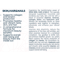 SEKAI KATSURYOKU Skin, Hair and Nails 48 капсули