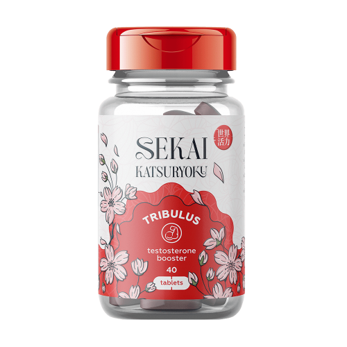SEKAI KATSURYOKU Tribulus 1500 мг 40 таблетки 