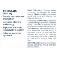 SEKAI KATSURYOKU Tribulus 1500 мг 40 таблетки 