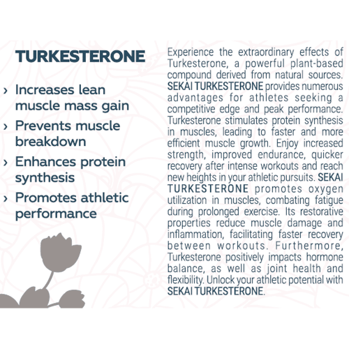 SEKAI KATSURYOKU Turkesteronе 48 капсули