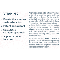 SEKAI KATSURYOKU Vitamin C 30 таблетки 