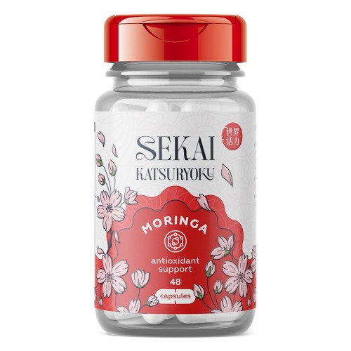 SEKAI KATSURYOKU Moringa 48 капсули