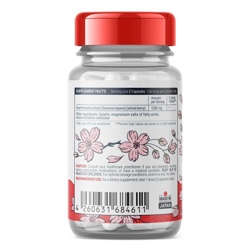 SEKAI KATSURYOKU Saw Palmetto 48 капсули