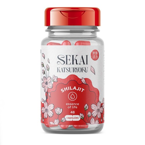 SEKAI KATSURYOKU Shilajit 48 капсули