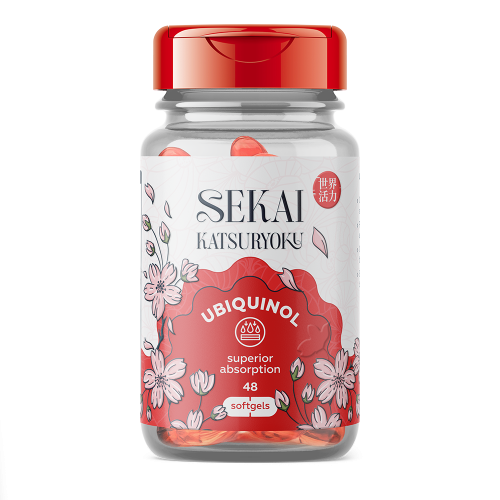 SEKAI KATSURYOKU Ubiquinol 48 меки капсули